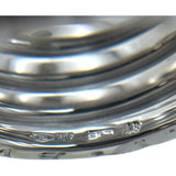 ブルガリ BVLGARI ビーゼロワンリング4バンド(M) ホワイトゴールド 750 ジュエリー