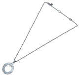 ブルガリ BVLGARI ブルガリブルガリサークルネックレス ホワイトゴールド Au750 ジュエリー