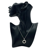 ブルガリ BVLGARI ブルガリブルガリサークルネックレス ホワイトゴールド Au750 ジュエリー