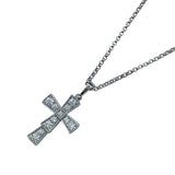 ブルガリ BVLGARI セルペンティクロスネックレス ホワイトゴールド Au750 ジュエリー