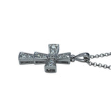 ブルガリ BVLGARI セルペンティクロスネックレス ホワイトゴールド Au750 ジュエリー