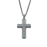 ブルガリ BVLGARI ラテンクロスネックレス ホワイトゴールド Au750 ジュエリー