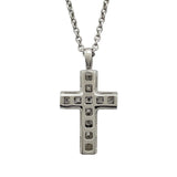 ブルガリ BVLGARI ラテンクロスネックレス ホワイトゴールド Au750 ジュエリー