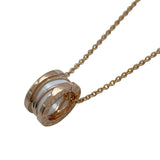 ブルガリ BVLGARI ビーゼロワンレジェンドネックレス ピンクゴールド Au750 ジュエリー