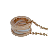 ブルガリ BVLGARI ビーゼロワンレジェンドネックレス ピンクゴールド Au750 ジュエリー
