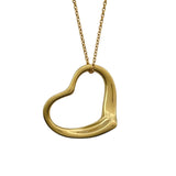 ティファニー TIFFANY＆CO オープンハートネックレス ゴールド ジュエリー
