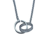 カルティエ Cartier ベビーラブネックレス ホワイトゴールド 750 ジュエリー