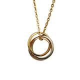 カルティエ Cartier トリニティネックレス ゴールド 750 ジュエリー