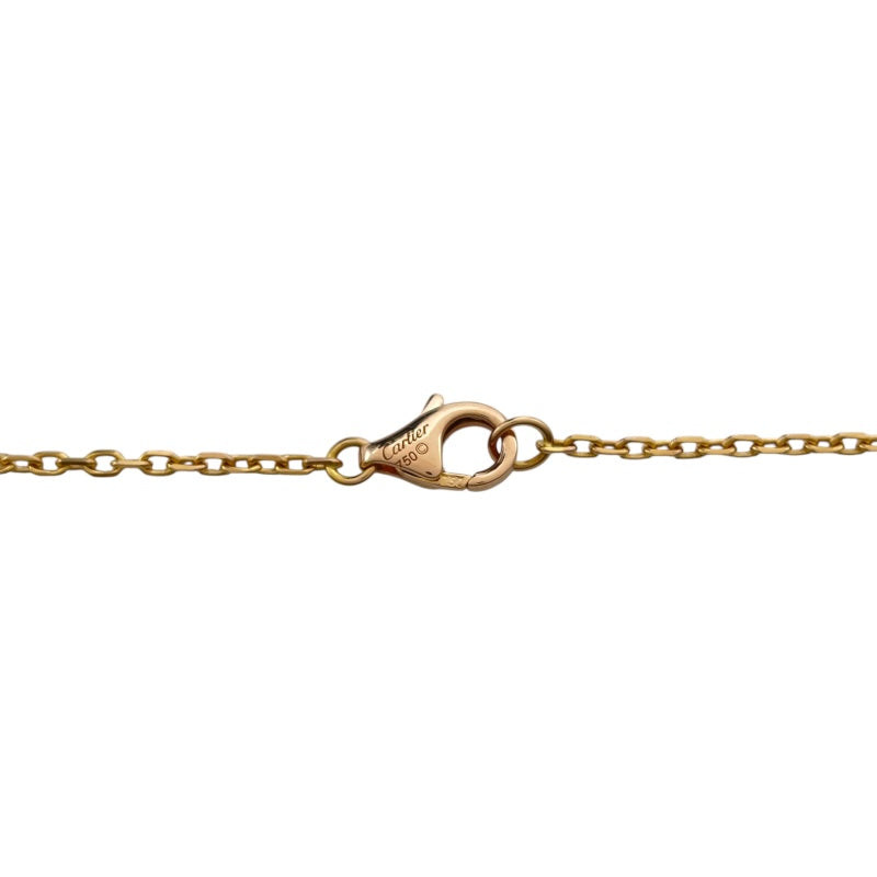 カルティエ Cartier Cハートネックレス1Pダイヤ ピンクゴールド 750