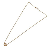 カルティエ Cartier Cハートネックレス1Pダイヤ ピンクゴールド 750 ジュエリー