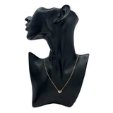 カルティエ Cartier Cハートネックレス1Pダイヤ ピンクゴールド 750 ジュエリー