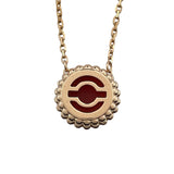 ヴァンクリーフ＆アーペル Van Cleef & Arpels ペリレクルールネックレス ピンクゴールド Au750 ジュエリー