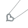 ティファニー TIFFANY＆CO センチメンタルハートネックレス プラチナ Pt950 ジュエリー