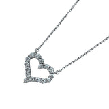 ティファニー TIFFANY＆CO センチメンタルハートネックレス プラチナ Pt950 ジュエリー
