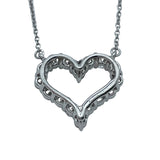 ティファニー TIFFANY＆CO センチメンタルハートネックレス プラチナ Pt950 ジュエリー
