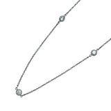 ティファニー TIFFANY＆CO バイザヤードネックレス プラチナ Pt950 ジュエリー