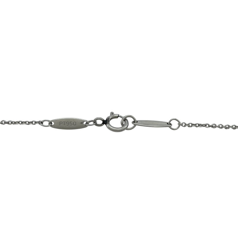 ティファニー TIFFANY＆CO バイザヤードネックレス プラチナ Pt950