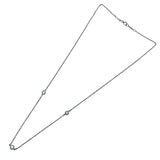 ティファニー TIFFANY＆CO バイザヤードネックレス プラチナ Pt950 ジュエリー