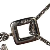 ルイ・ヴィトン LOUIS VUITTON パンダンティフLV ダイヤネックレス GM ホワイトゴールド 750WG/ダイヤモンド ジュエリー