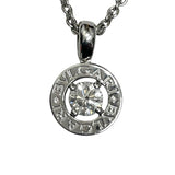 ブルガリ BVLGARI ブルガリブルガリネックレス ホワイトゴールド 750 ダイヤモンド ジュエリー