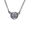 ティファニー TIFFANY＆CO バイザヤードネックレス シルバー Pt950 ジュエリー