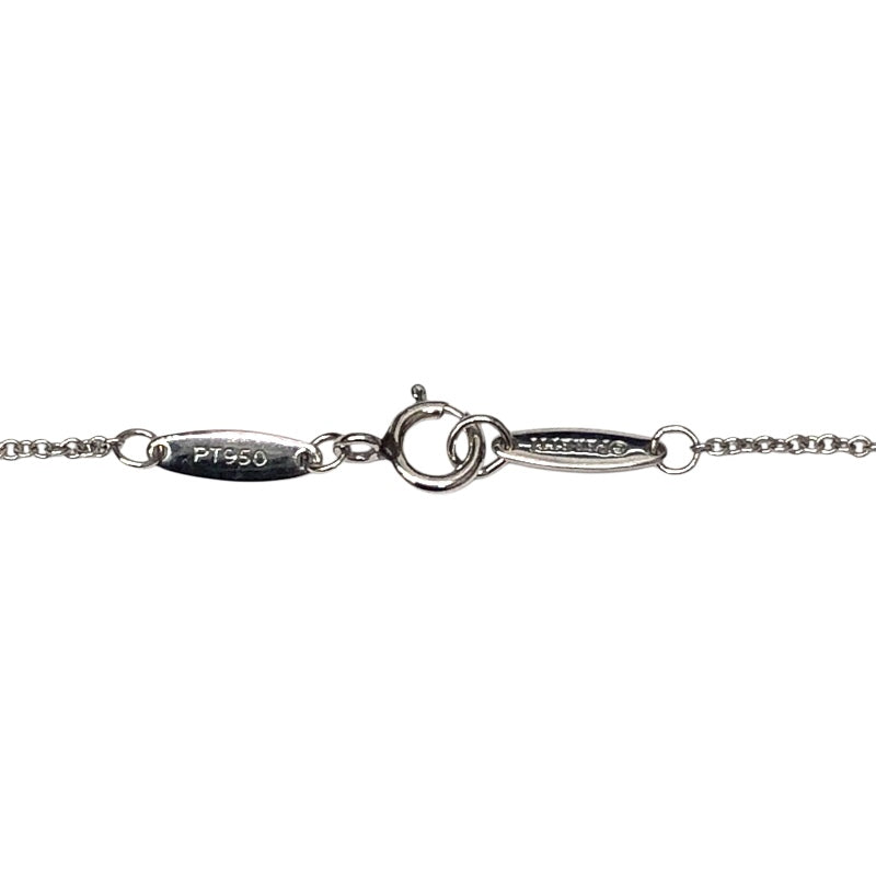ティファニー TIFFANY＆CO バイザヤードネックレス シルバー Pt950