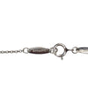 ティファニー TIFFANY＆CO バイザヤードネックレス シルバー Pt950 ジュエリー