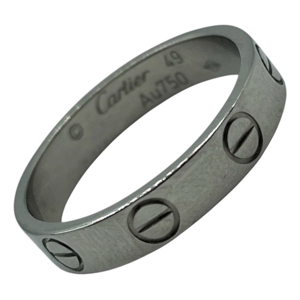 カルティエ Cartier ミニラブリング ホワイトゴールド 750WG