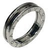 ブルガリ BVLGARI ビーゼロワンリング1バンド(XS) シルバー 750 ジュエリー