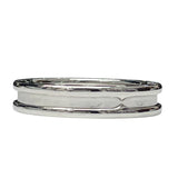 ブルガリ BVLGARI ビーゼロワンリング1バンド(XS) シルバー 750 ジュエリー