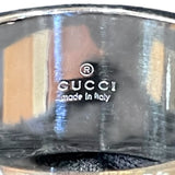 グッチ GUCCI アイコンワイドリング ホワイトゴールド 18Kホワイトゴールド ジュエリー