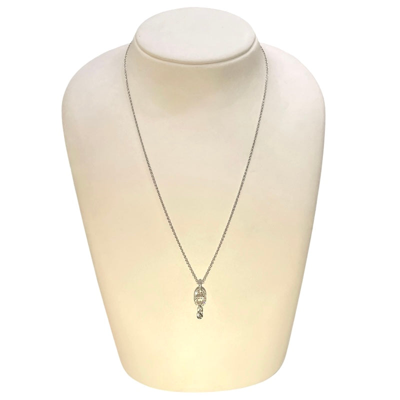 エルメス HERMES シェーヌダンクルアンシェネネックレス ホワイト