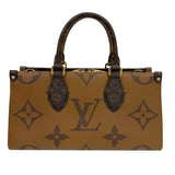 ルイ・ヴィトン LOUIS VUITTON オンザゴーEW M46653 ブラウン モノグラムジャイアント・リバース レディース ハンドバッグ