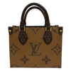 ルイ・ヴィトン LOUIS VUITTON オンザゴー BB M46839 ブラウン モノグラム・アンプラント レディース ショルダーバッグ