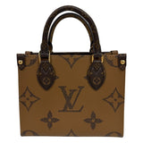 ルイ・ヴィトン LOUIS VUITTON オンザゴー BB M46839 ブラウン モノグラム・アンプラント レディース ショルダーバッグ