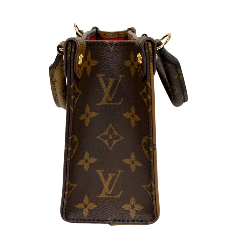新品未使用品LOUIS VUITTON オンザゴーBB ルイ・ヴィトン LOUIS VUITTON オンザゴー BB M46839 ブラウン