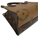 ルイ・ヴィトン LOUIS VUITTON オンザゴー BB M46839 ブラウン モノグラム・アンプラント レディース ショルダーバッグ