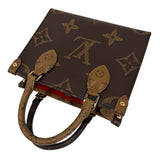 ルイ・ヴィトン LOUIS VUITTON オンザゴー BB M46839 ブラウン モノグラム・アンプラント レディース ショルダーバッグ