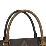 ルイ・ヴィトン LOUIS VUITTON オンザゴーGM M45320 ブラウン モノグラム・ジャイアント・リバース ユニセックス ハンドバッグ