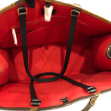 ルイ・ヴィトン LOUIS VUITTON オンザゴーGM M45320 ブラウン モノグラム・ジャイアント・リバース ユニセックス ハンドバッグ