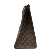 ルイ・ヴィトン LOUIS VUITTON オンザゴーGM M45320 ブラウン モノグラム・ジャイアント・リバース ユニセックス ハンドバッグ