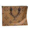 ルイ・ヴィトン LOUIS VUITTON オンザゴーGM M45320 ブラウン モノグラム・ジャイアント・リバース ユニセックス ハンドバッグ