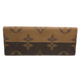 ルイ・ヴィトン LOUIS VUITTON オンザゴーGM M45320 ブラウン モノグラム・ジャイアント・リバース ユニセックス ハンドバッグ