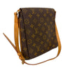 ルイ・ヴィトン LOUIS VUITTON ミュゼット・サルサ ショート M51258 ブラウン　ゴールド金具 モノグラム レディース ショルダーバッグ