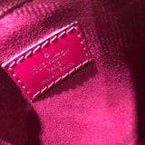 ルイ・ヴィトン LOUIS VUITTON ナノアルマ M50632 ピンク　シルバー金具 エピ レディース ハンドバッグ