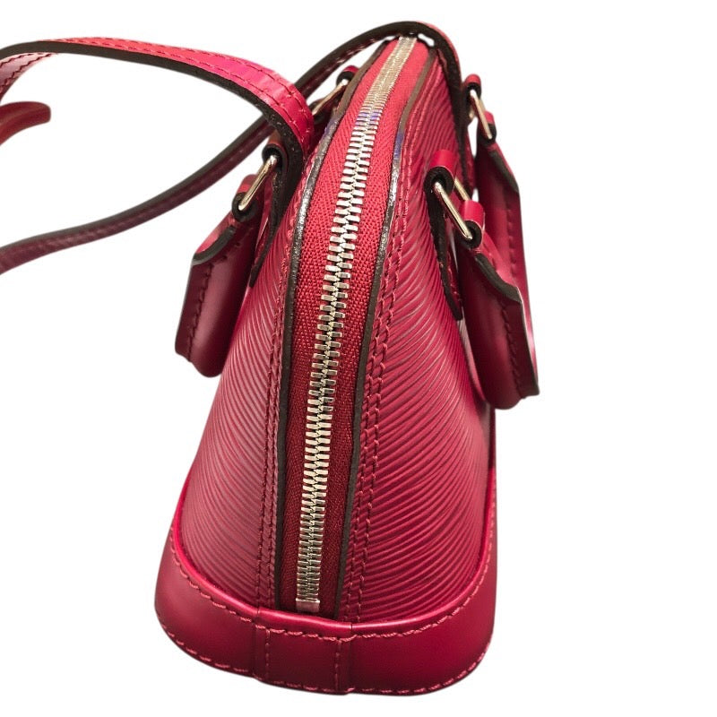 ルイ・ヴィトン LOUIS VUITTON ナノアルマ M50632 ピンク シルバー金具