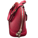 ルイ・ヴィトン LOUIS VUITTON ナノアルマ M50632 ピンク　シルバー金具 エピ レディース ハンドバッグ