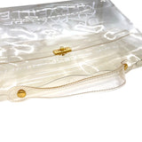 エルメス HERMES ビニールケリー クリア PVC レディース ハンドバッグ