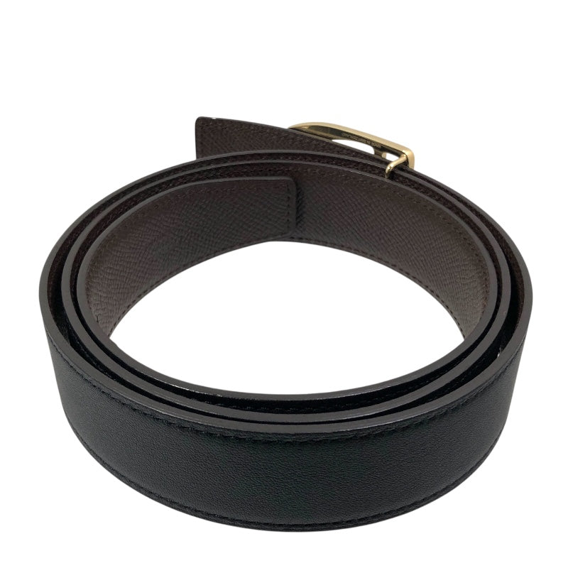 エルメス HERMES エトリエベルト 100cm T刻印 ブラック/ショコラ/GD