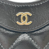 シャネル CHANEL CHANEL31 チェーンクラッチ AP3875 ブラック ゴールド金具 シャイニーラムスキン レディース ショルダーバッグ